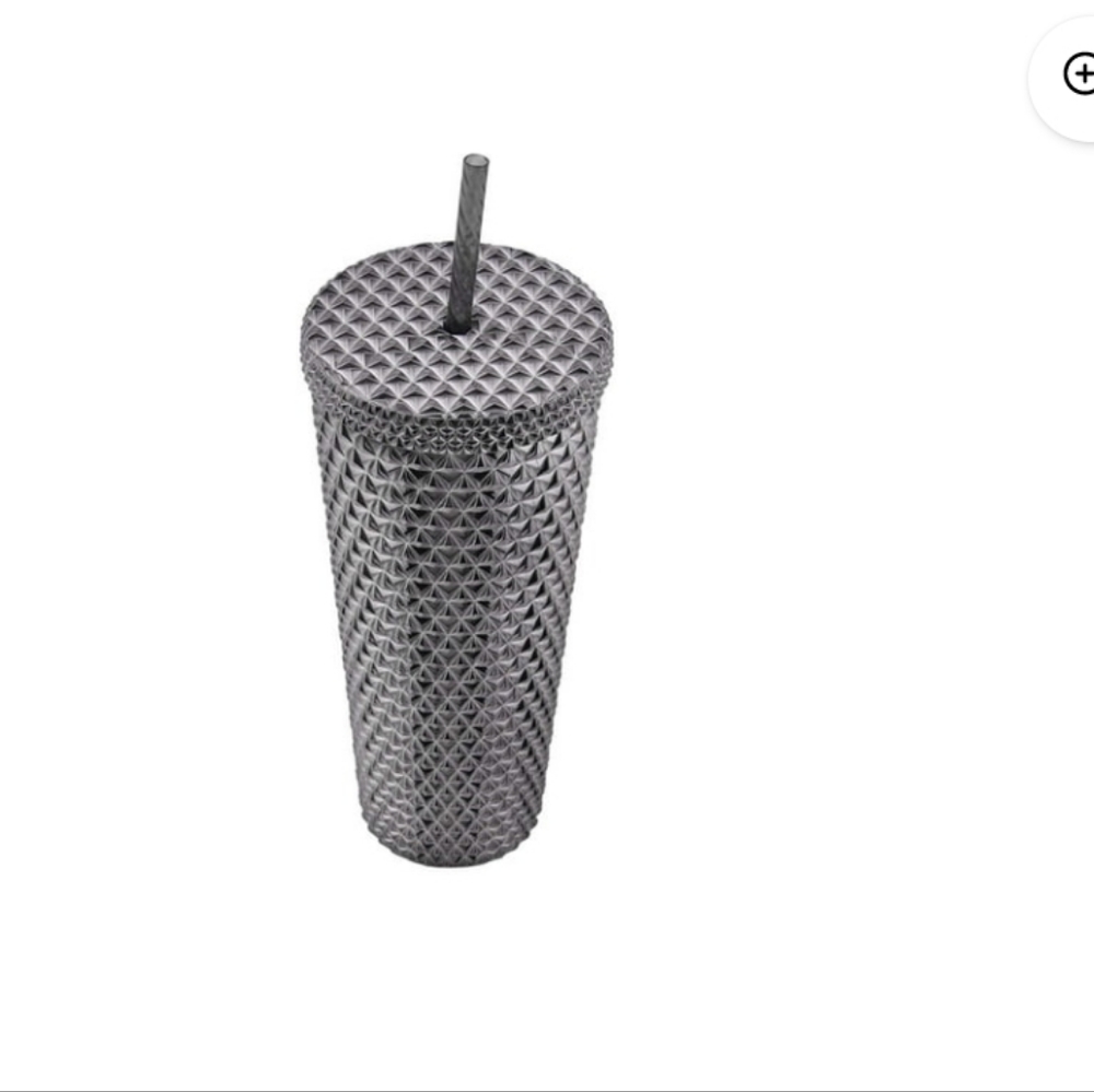 NWT Way to Celebrate 26 ounce purple iridescent Plastic Tumbler. - Picture 3 of 4